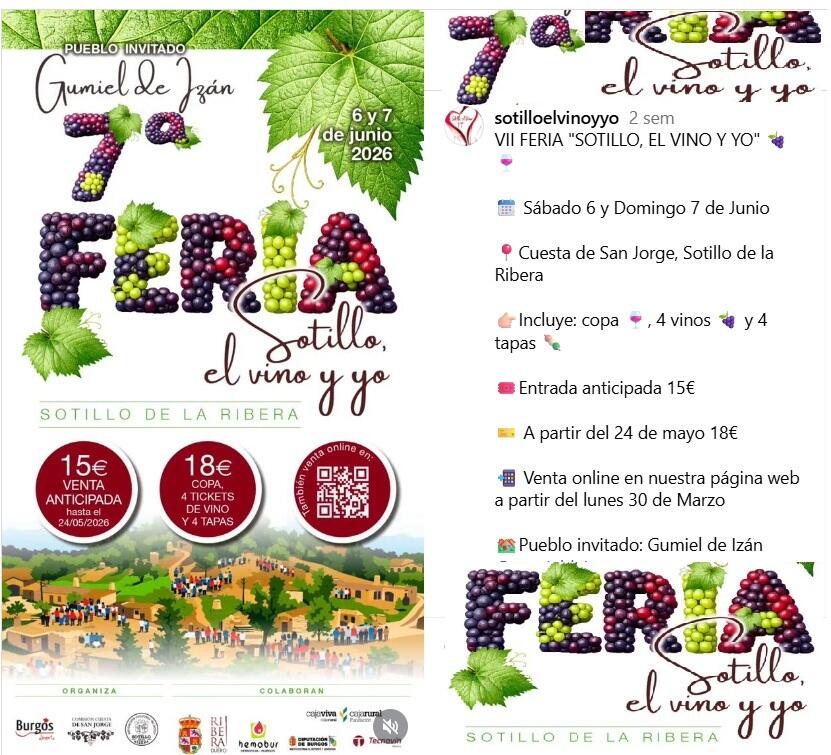 VII Feria: "Sotillo, el Vino y Yo"