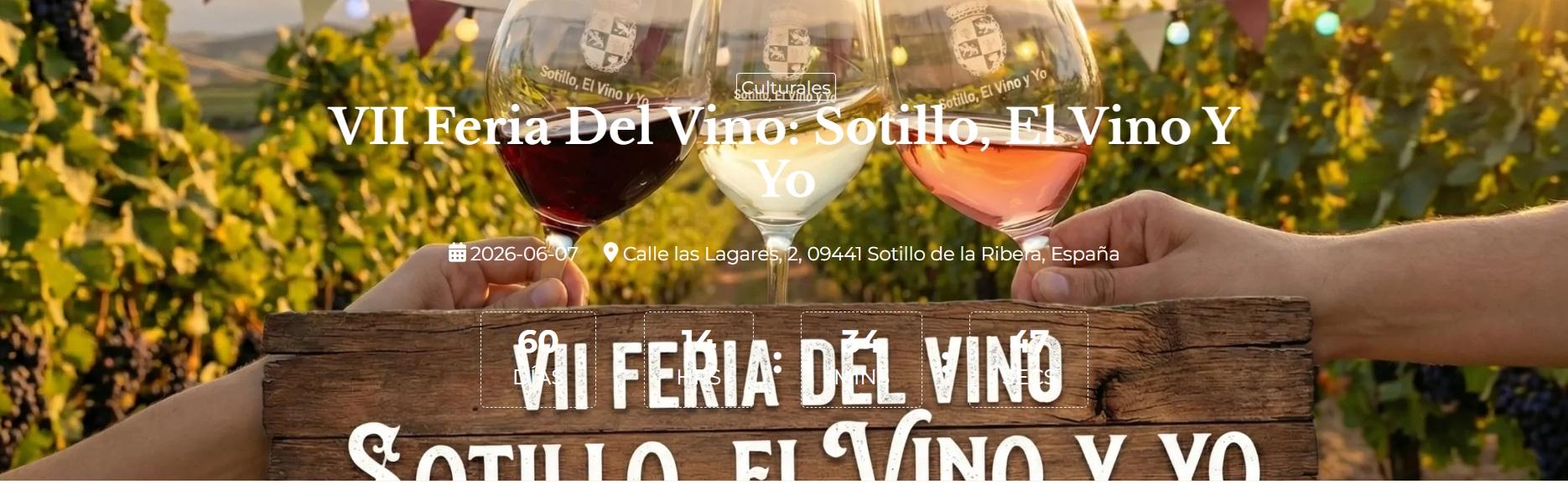VII Feria: "Sotillo, el Vino y Yo"